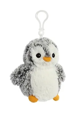 Aurora 4" Pompom Clip-On Grey