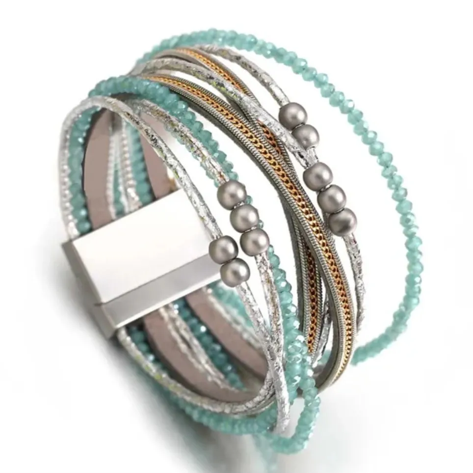 Beaded Sparkle Cuff