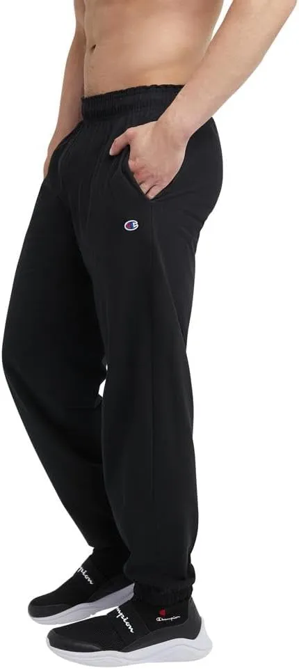 Champion Men's Pants, Everyday Cotton, Lightweight Lounge, Knit Pants for Men (Reg. Or Big & Tall)