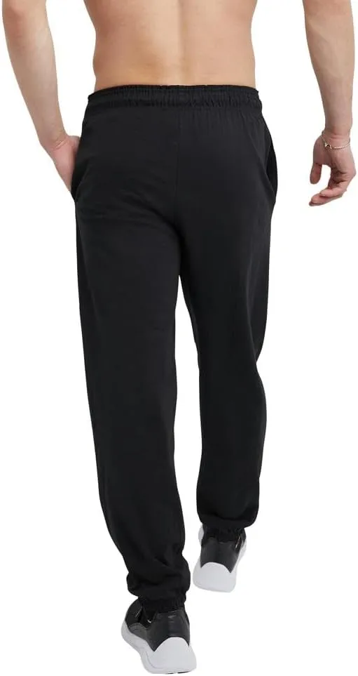 Champion Men's Pants, Everyday Cotton, Lightweight Lounge, Knit Pants for Men (Reg. Or Big & Tall)