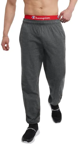 Champion Men's Pants, Everyday Cotton, Lightweight Lounge, Knit Pants for Men (Reg. Or Big & Tall)