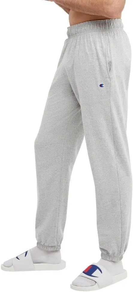 Champion Men's Pants, Everyday Cotton, Lightweight Lounge, Knit Pants for Men (Reg. Or Big & Tall)