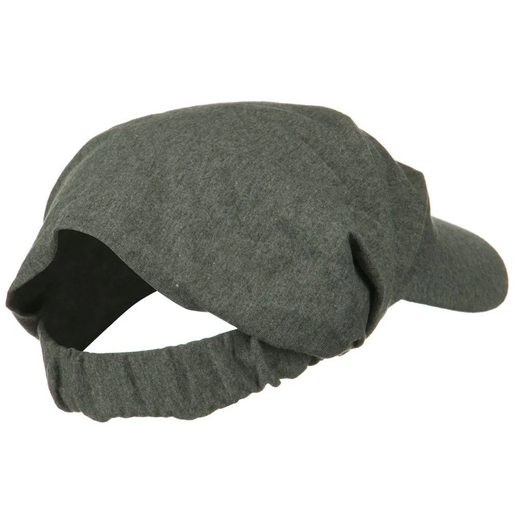 Cotton Convertible Elastic Band Visor