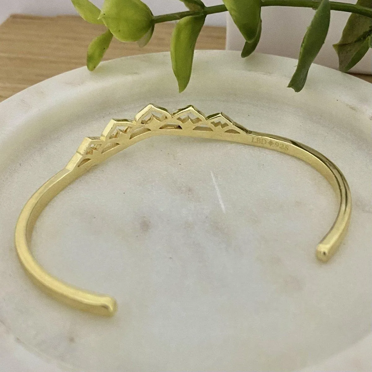 Laihas Boho Temple Gold Bangle