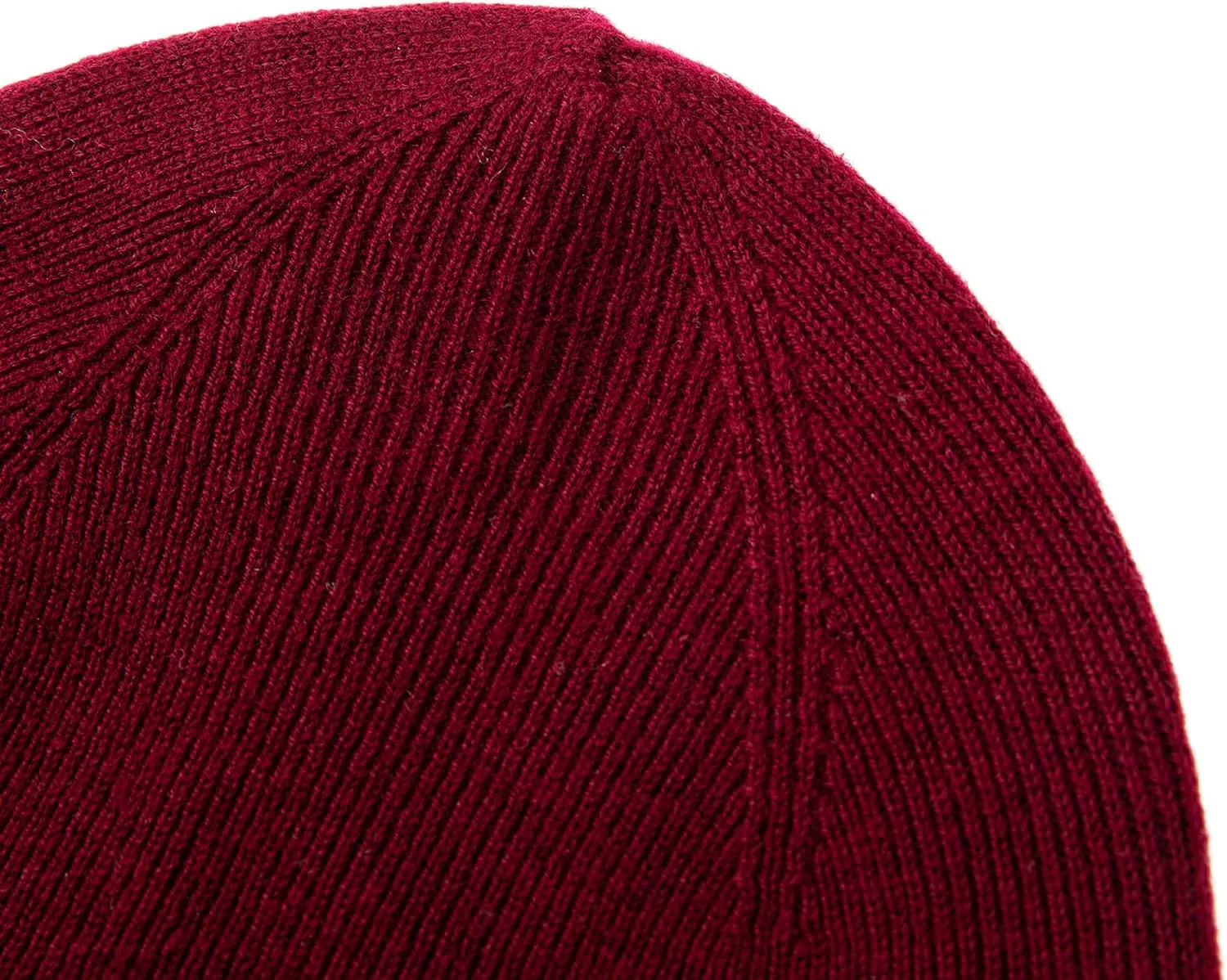 Lallier 100% Merino Wool Beanie with Fleece Lining for Men and Women, Pure Wool Ribbed Knit Warm Winter Hat with Gift Box