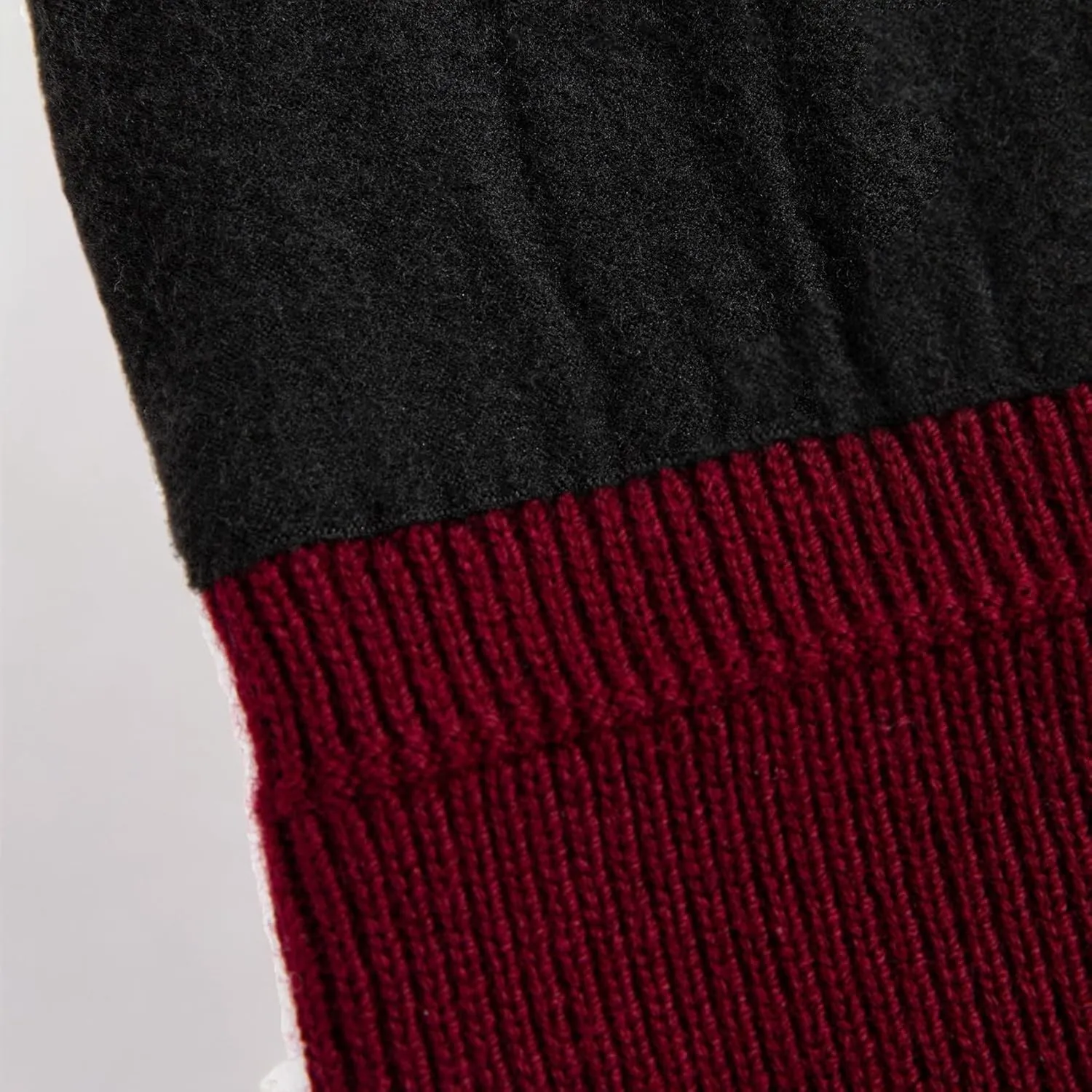 Lallier 100% Merino Wool Beanie with Fleece Lining for Men and Women, Pure Wool Ribbed Knit Warm Winter Hat with Gift Box