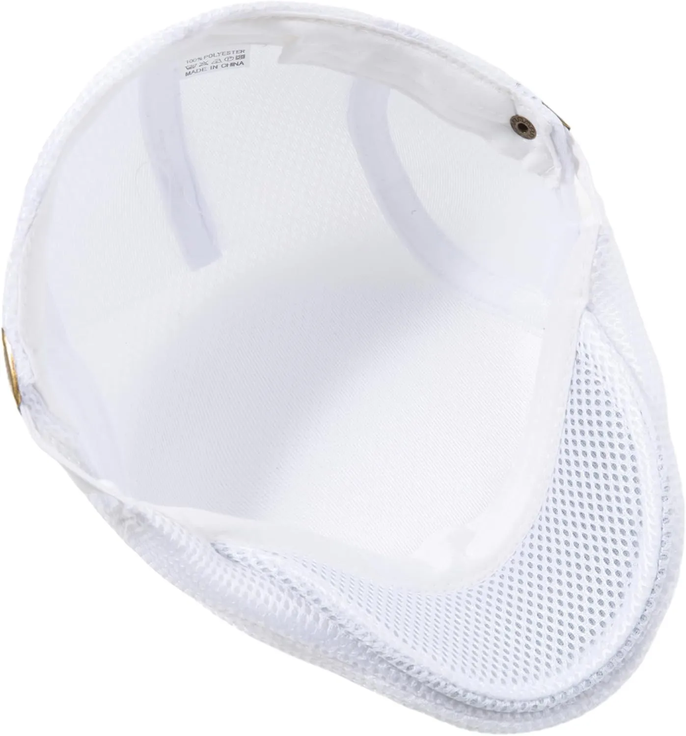 Lanzom Men's Breathable Mesh Summer Hat Adjustable Newsboy Beret Ivy Cap Cabbie Flat Cap Gatsby Driving Hunting Hats