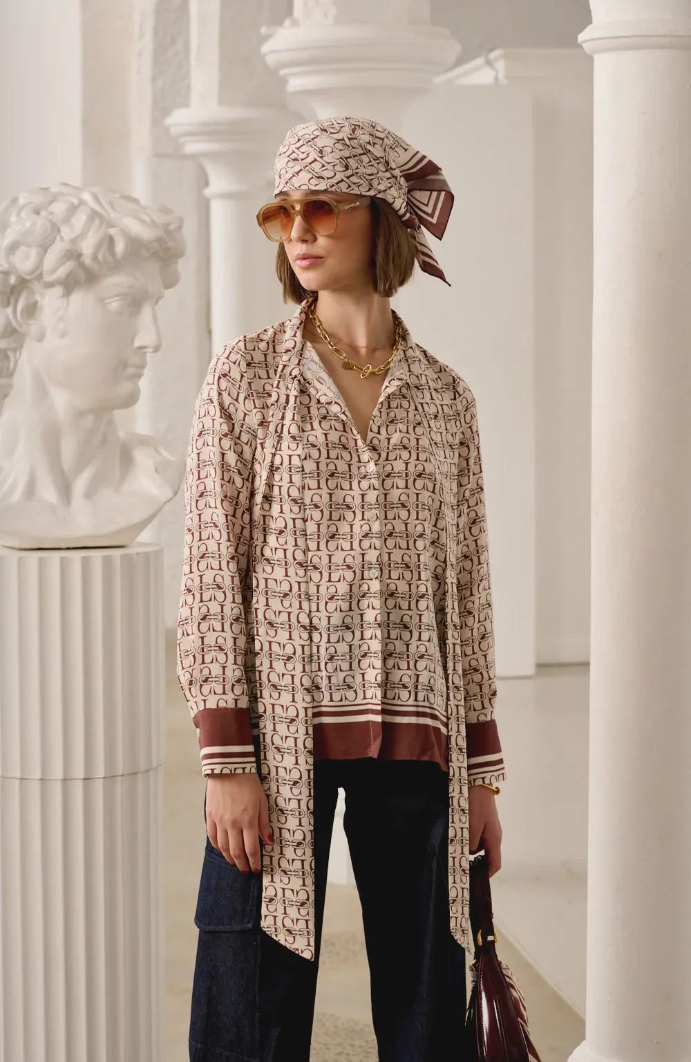 L'Insignia Silk Shirt