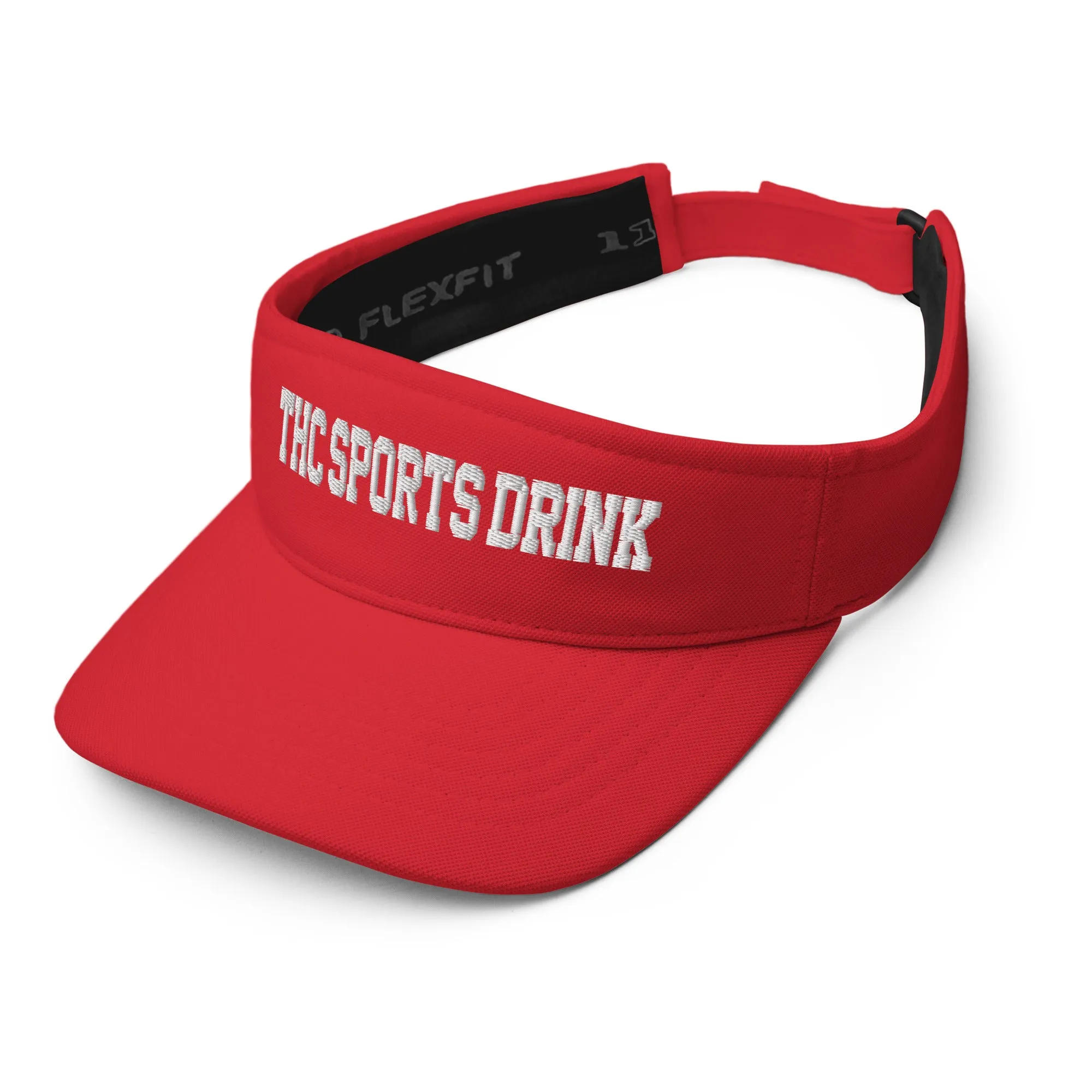 MDS Sports Visor - Red