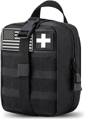 Molle First Aid Pouch Empty Medical Bag IFAK Tactical Rip-Away Pouches Small Bug Out Bags Trauma Medic Bag