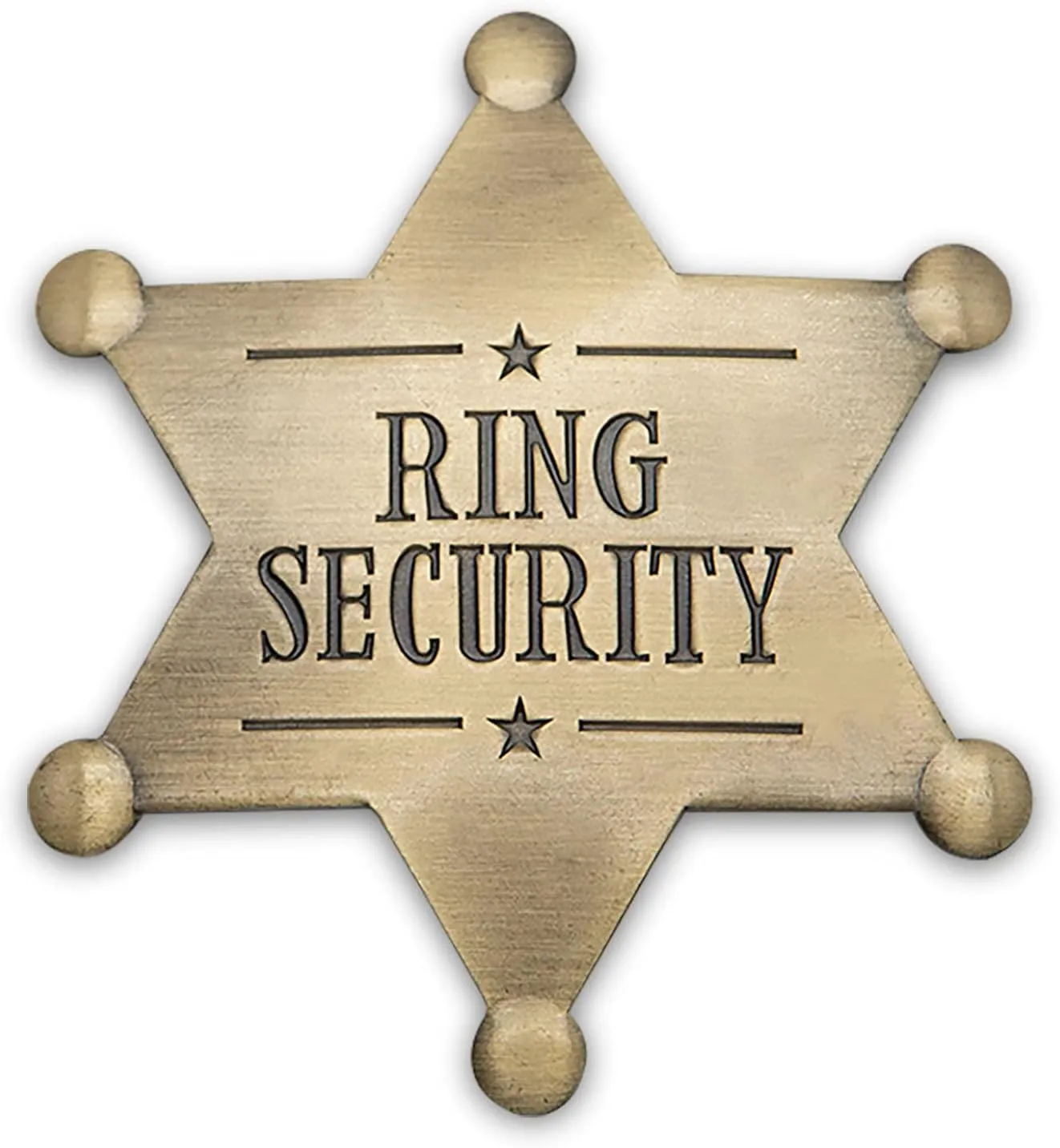 Ring Security Badge Metal Brooch Ring Bearer Gift Wedding Accessories Keepsake for Party, Rehearsal, boys, Youngs, Kids, Wedding Souvenirs (1)