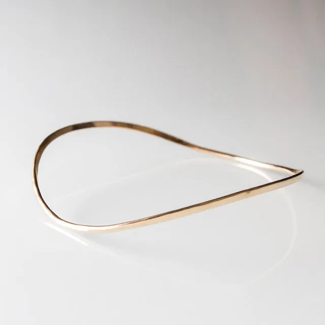 Ripples Bangle Gold