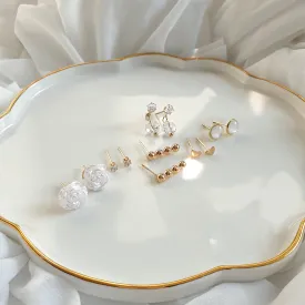 Rocher Earrings SET