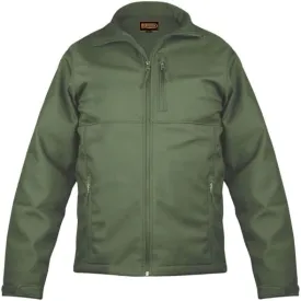 RYNO GEAR Men's Soft Shell Jacket Windproof Water-Resistant SoftShell Jacket Fleece Lineed All Season Jacket, Full Zip Up