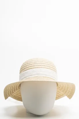 Sunhat Anglaise Ribbon Natural