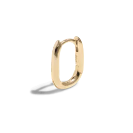 THE HARLEY MOLLY HOOP S - 18k gold vermeil