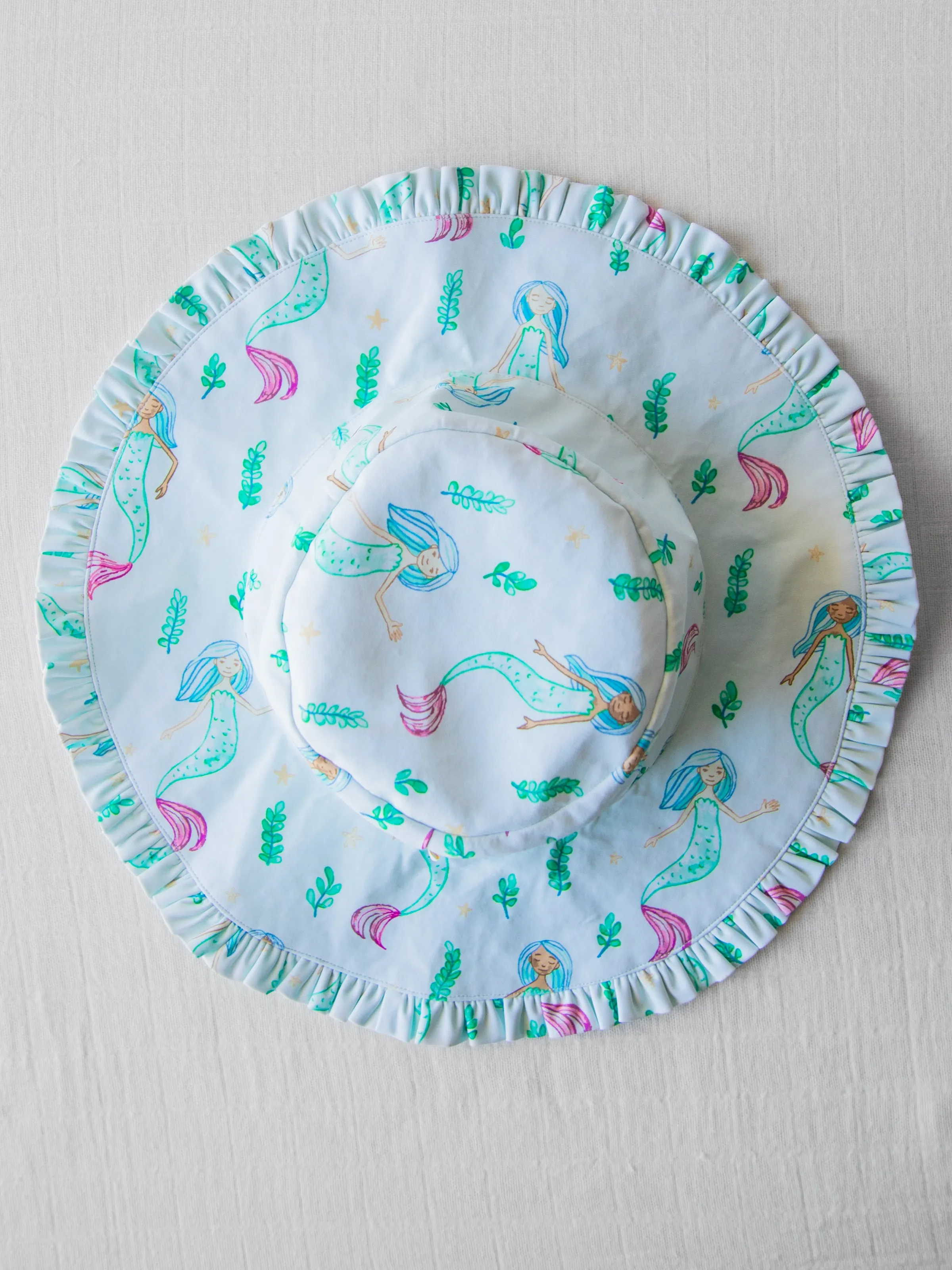 Toddler Sunhat - Mermaid Princesses