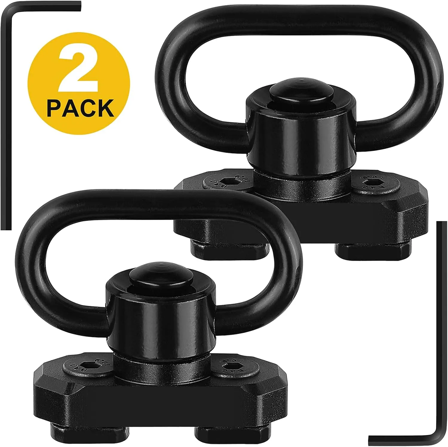 Two Point Traditional QD Sling 1.25" 2 Point Sling Swivels Mounts for Mlock