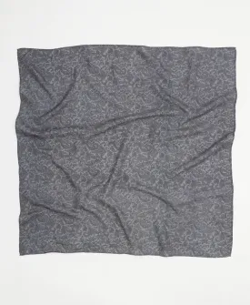 Vintage Silk Square Scarf - No. 240725