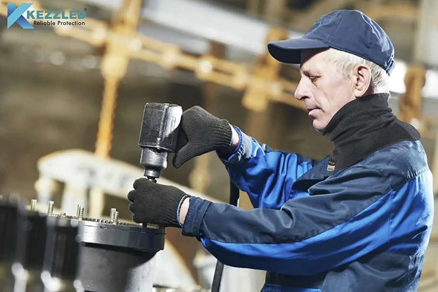 Welding Neck Protector- Cut, Scratch, Heat & Flame Resistant Neck Protection, Neck Gaiter- Made of 100%