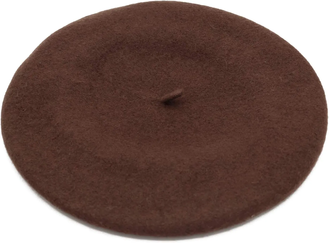 Wheebo Wool Beret Hat,Solid Color French Style Winter Warm Cap for Women Girls Lady