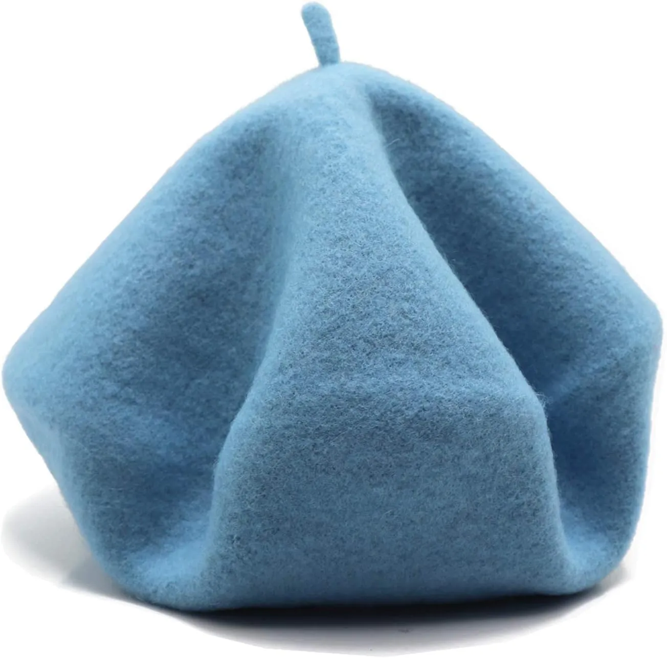 Wheebo Wool Beret Hat,Solid Color French Style Winter Warm Cap for Women Girls Lady