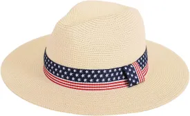 Wide Brim Straw Panama Hat - Stylish Lightweight, Breathable Men's & Women's Fedoras Provide Excellent UV Protection