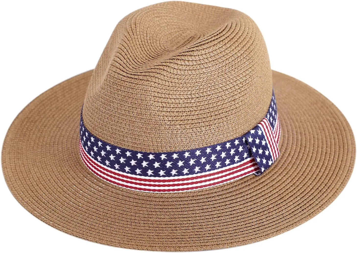 Wide Brim Straw Panama Hat - Stylish Lightweight, Breathable Men's & Women's Fedoras Provide Excellent UV Protection