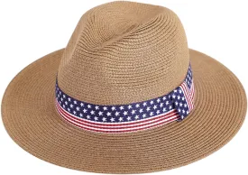 Wide Brim Straw Panama Hat - Stylish Lightweight, Breathable Men's & Women's Fedoras Provide Excellent UV Protection