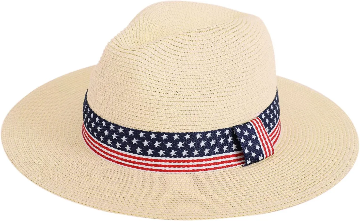 Wide Brim Straw Panama Hat - Stylish Lightweight, Breathable Men's & Women's Fedoras Provide Excellent UV Protection