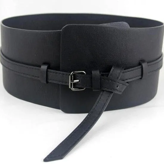 Wide Cummerbund Belt