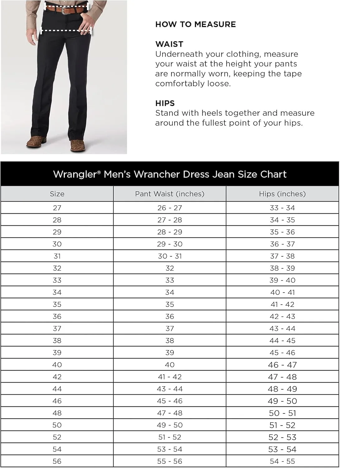 Wrangler Men's Wrancher Dress Jean