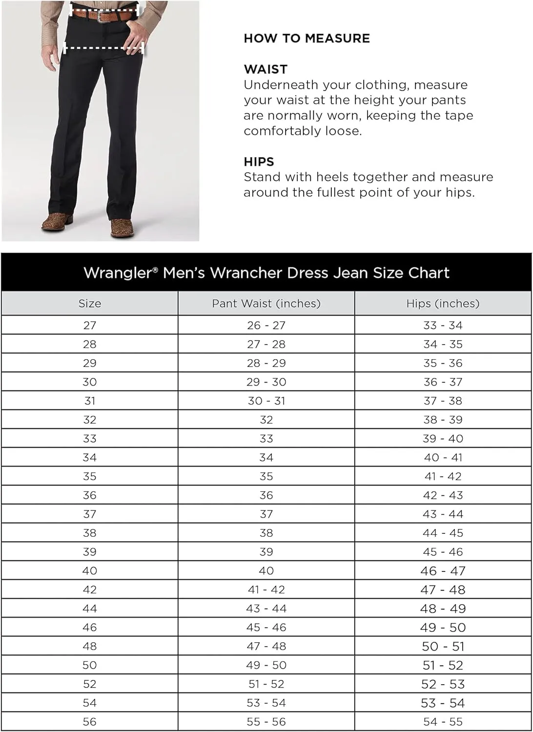 Wrangler Men's Wrancher Dress Jean