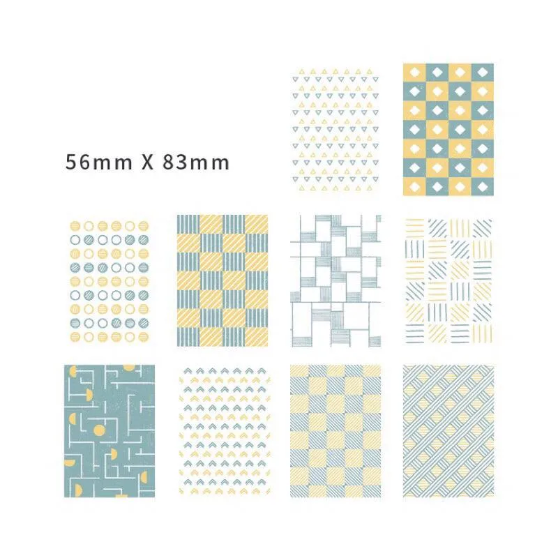 Yanji light retro material paper sweet supply series 50 sheets